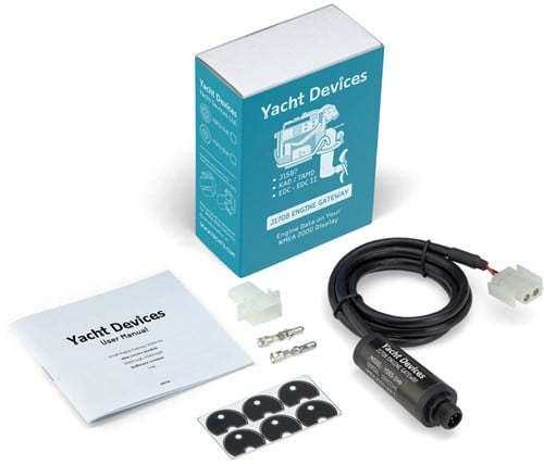 Yacht Devices  SeaTalkNG J1708 Motor Koppeling