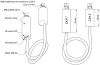 Yacht Devices SeaTalkNG - SeaTalkNG Koppeling (Raymarine uitvoering)-2