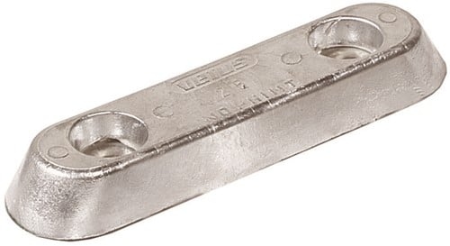 VETUS Anode Type 25 - zink - zout/brak water
